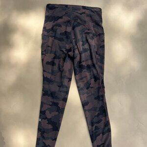 Lululemon High Rise Camo Leggings